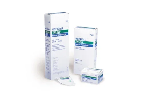 Telfa Adhesive Dressing 4 x10 100/Case(4×25) Non-Adherent