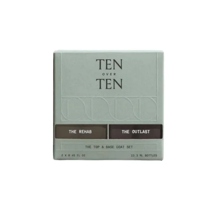 tenoverten Top and Base Coat Set