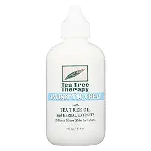Terapia de árbol de té crema antiséptica 4 oz