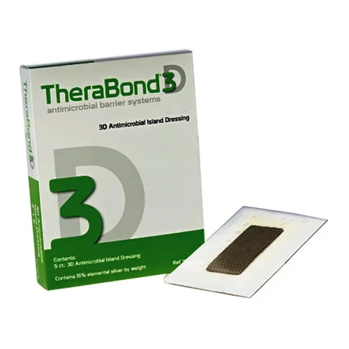 TheraBond 3D Antimicrobial Contact Dressing, 4″ x 8″