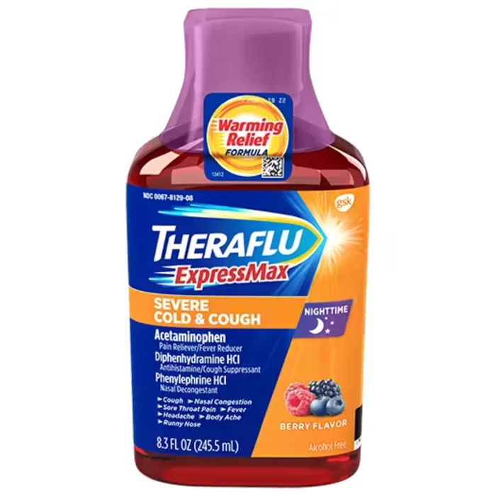Theraflu ExpressMax Nighttime Cold and Cough Medicine