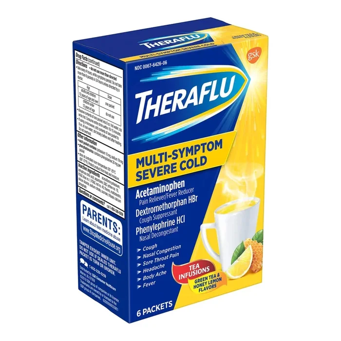 Theraflu Multi-Symptom Severe Cold Cold And Cough Relief