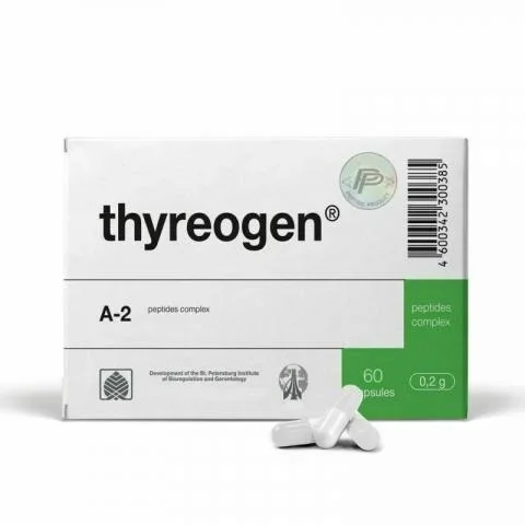 Thyreogen® A-2 Thyroid Peptide Bioregulator – 60 Capsules