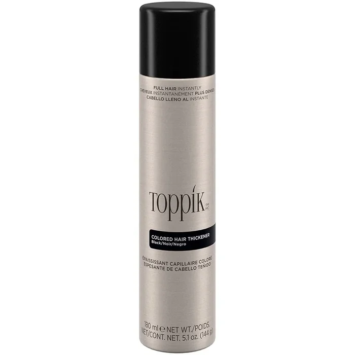 Toppik Colored Hair Thickener – BLACK