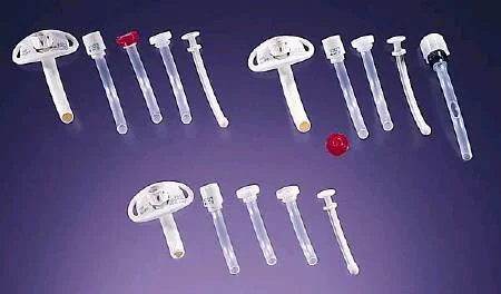 Tracheostomy Tube Shiley Standard Size 4 Uncuffed