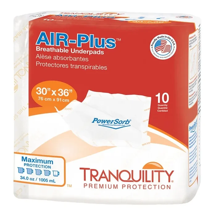 Tranquility Air Plus Low Air Loss Underpads