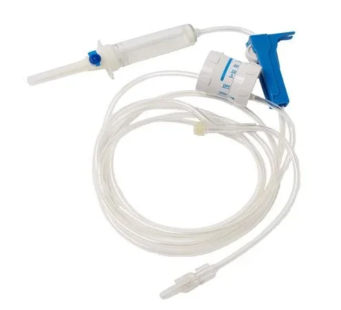 TrueCare IV Administration Set with GVS EasyDrop® Flow Regulator, 20 Drops/mL, 92″ Length