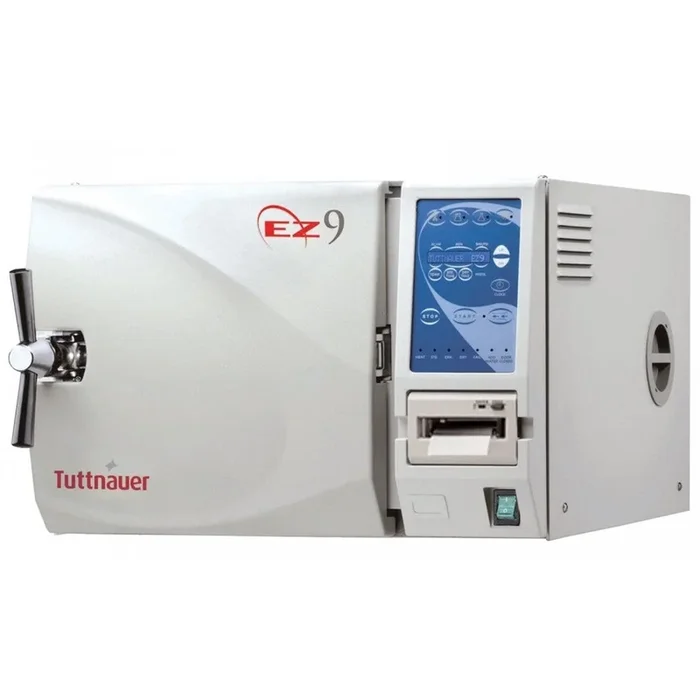 Tuttnauer 9″ Fully Automatic Autoclave With Printer EZ Series