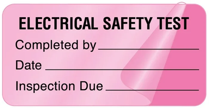 United Ad Label Electrical Equipment Safety Label