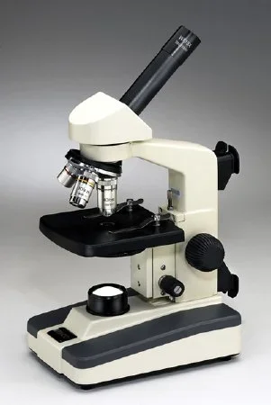United Products & Instruments M220 Series Basic Laboratory Microscope Monocular 4X / 10X / 40X Plain, Tapped Stage – 220
