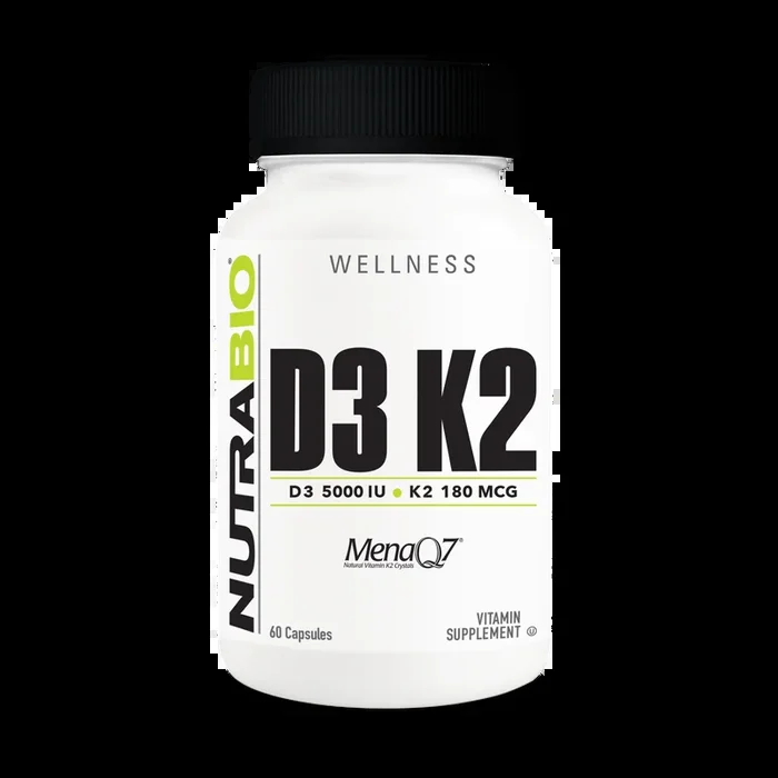 Vitamin D3 K2 (5000 IU D3, 180 MCG K2)