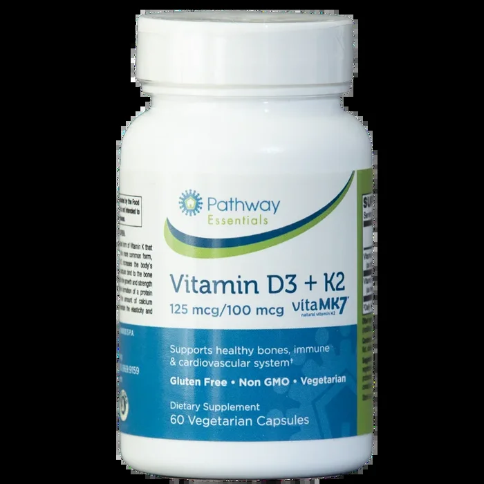 Vitamin D3 PLUS K2 125MCG
