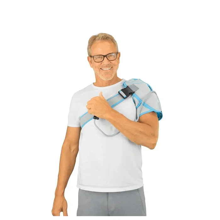 Vive Health Arctic Flex Compression Shoulder Ice Wrap with Flexible Gel Pack