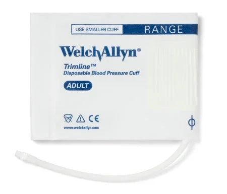 Welch Allyn Tempa-Kuff Blood Pressure Cuff, 1 Tube Bladder Adult Medium 27.5 – 36.5 cm Fabric – 39048