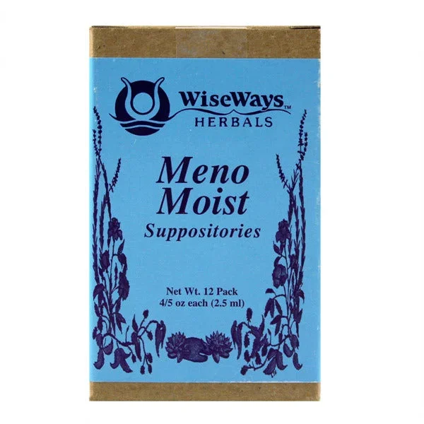 WiseWays Herbals Meno-Moist Suppositories (12 count) #29469