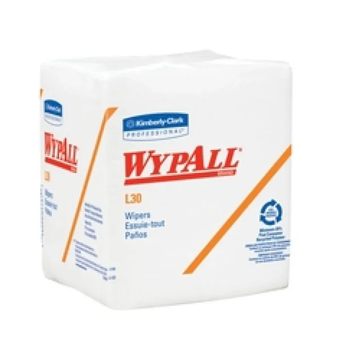 WypAll L30 Task Wipe Light Duty WypAll L30 12 X 12.5 Inch Disposable, Pack of 90