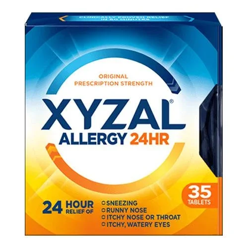 Xyzal 24 Hour Allergy Medicine 35 ct